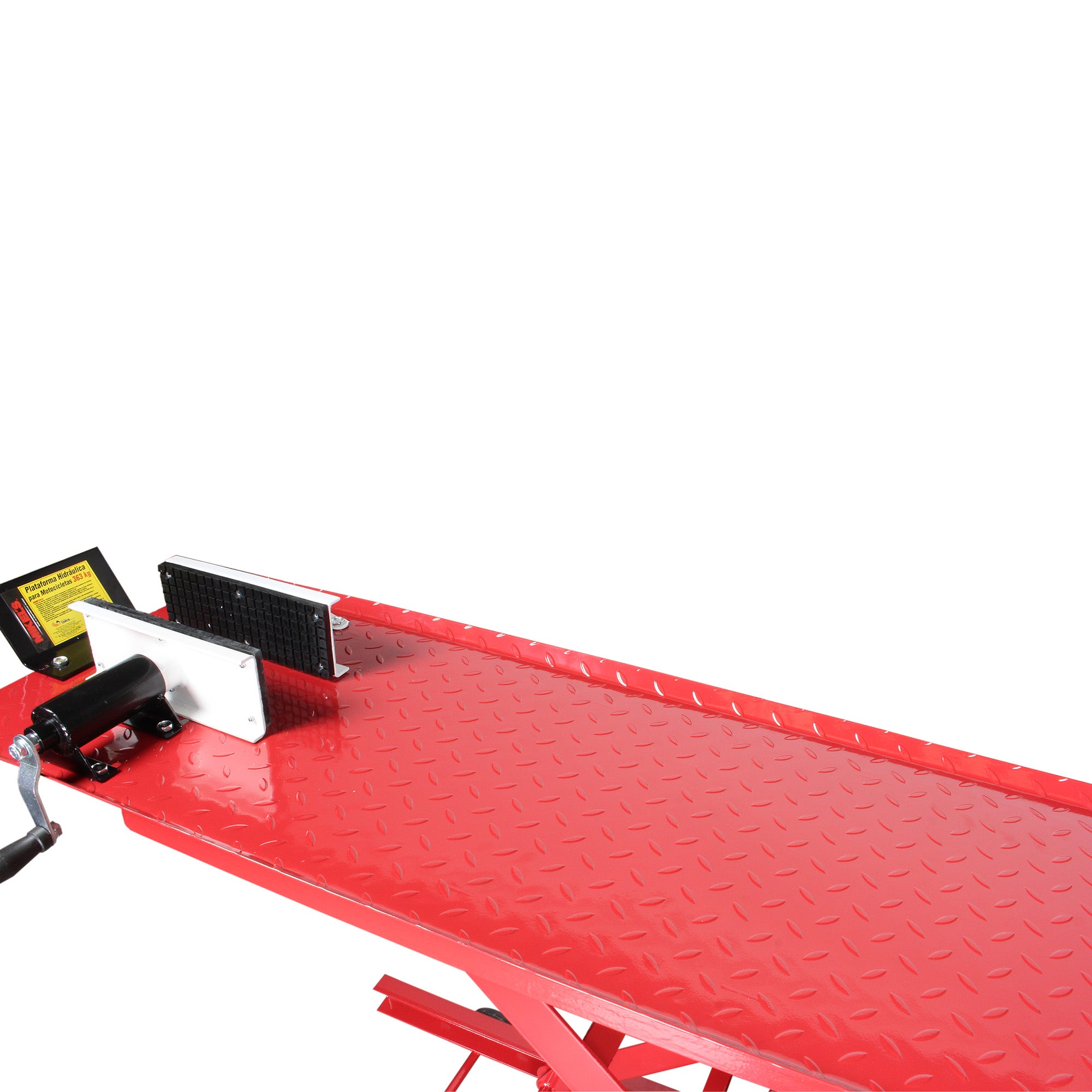 Plataforma hidráulica para motocicleta (350 kgs)