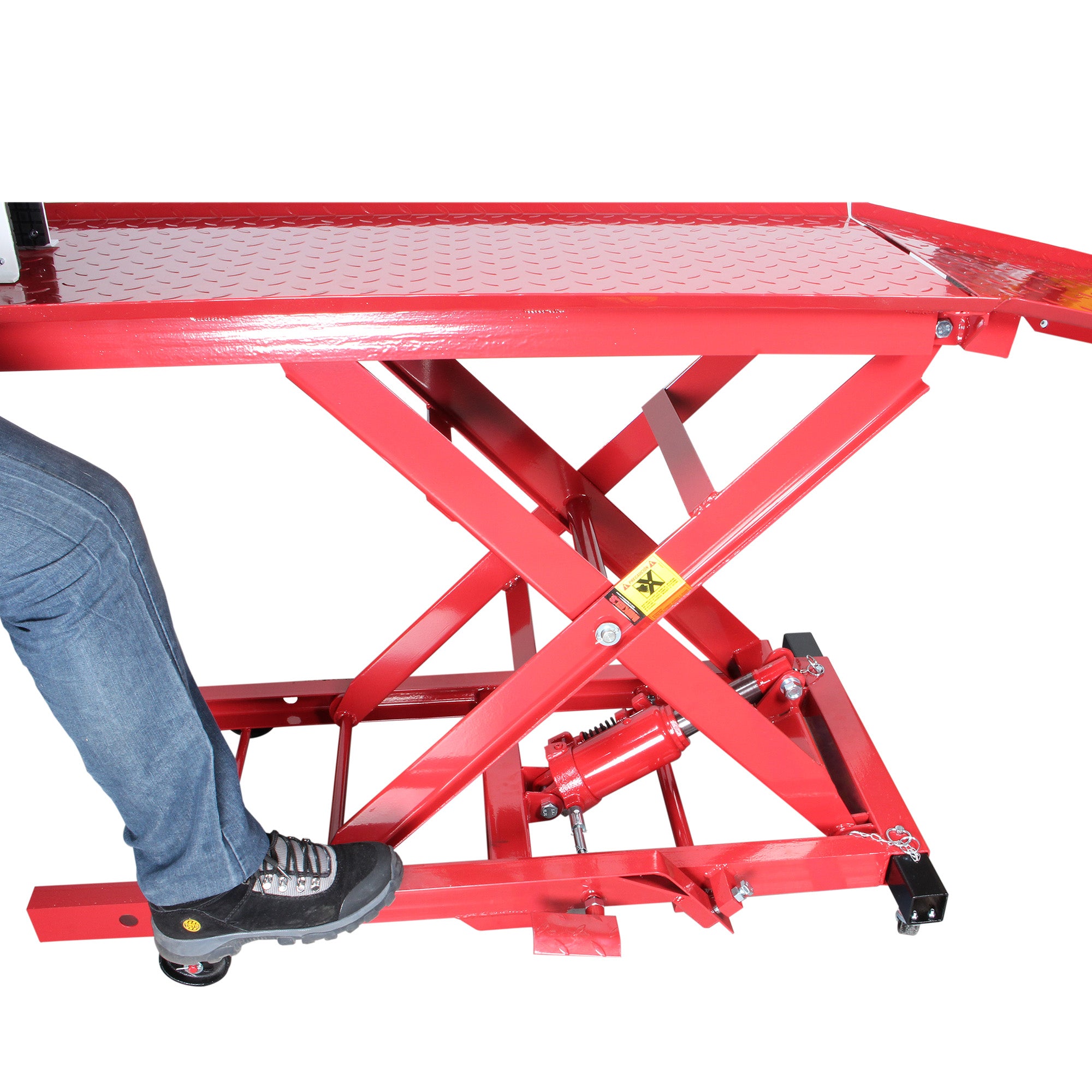 Plataforma hidráulica para motocicleta (350 kgs)
