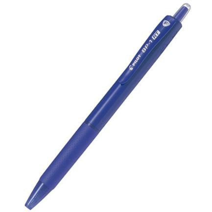 PILOT PEN - Bolígrafo Pilot BP-1 RT Fino Retráctil Color Azul C/12 Pzas