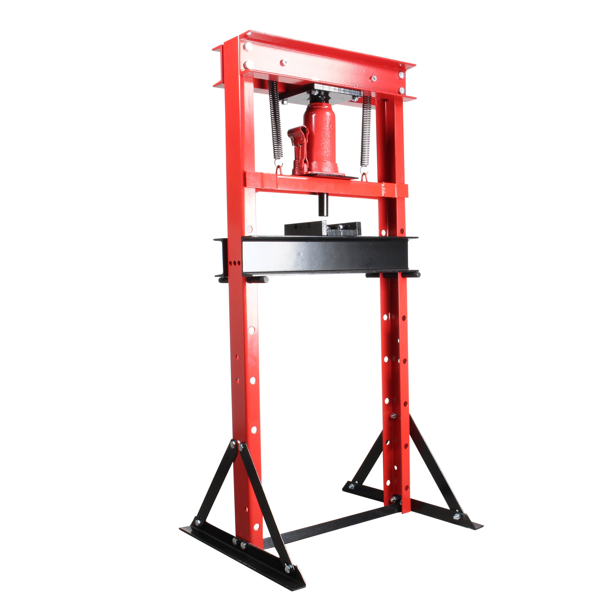 Prensa hidráulica con gato hidráulico (12 ton)
