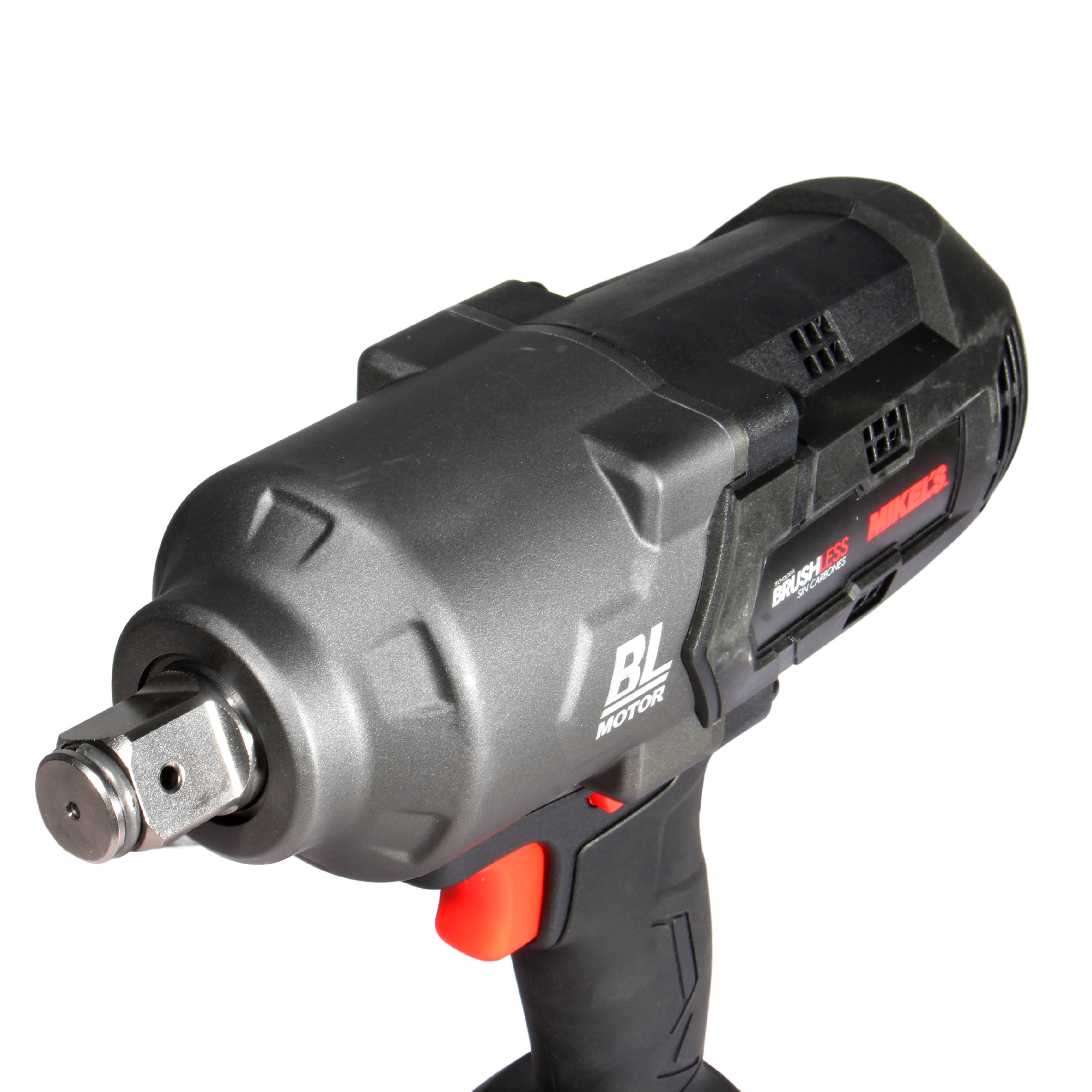 Pistola de impacto inalámbrica industrial (1,250 Nm)
