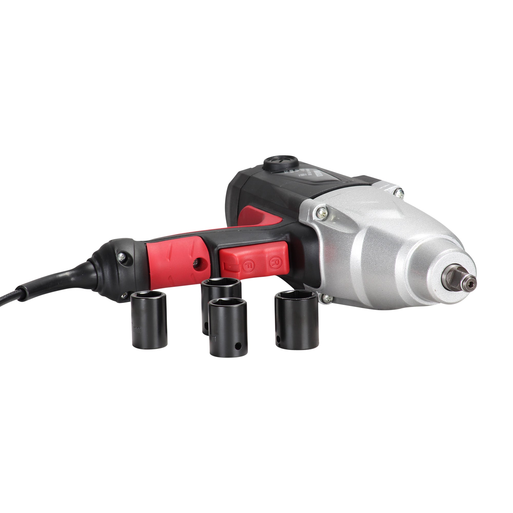 Pistola de impacto eléctrica (700 lb/ft) con 4 dados