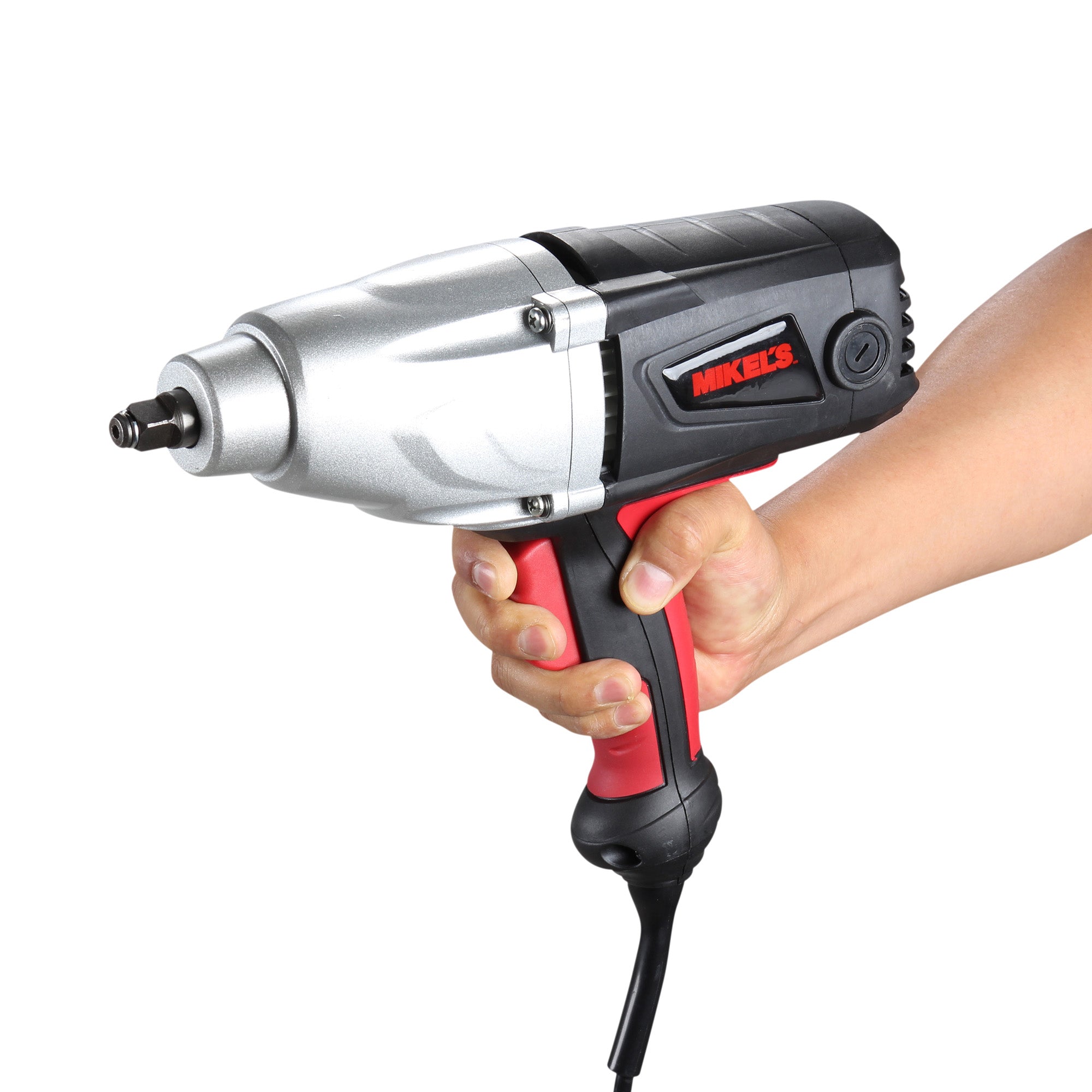 Pistola de impacto eléctrica (700 lb/ft) con 4 dados