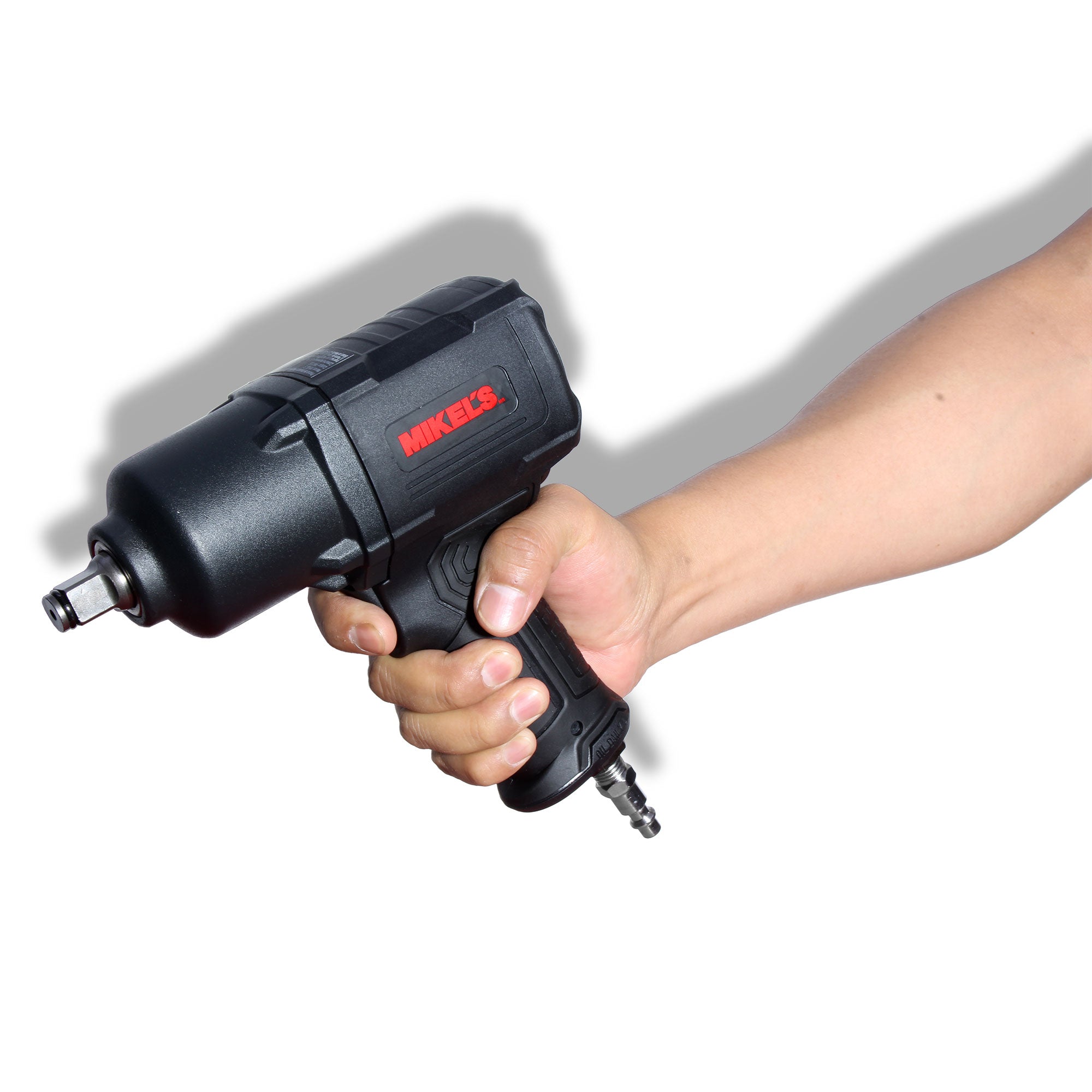 Pistola de impacto neúmatica (1/2", 1000 lb/ft)