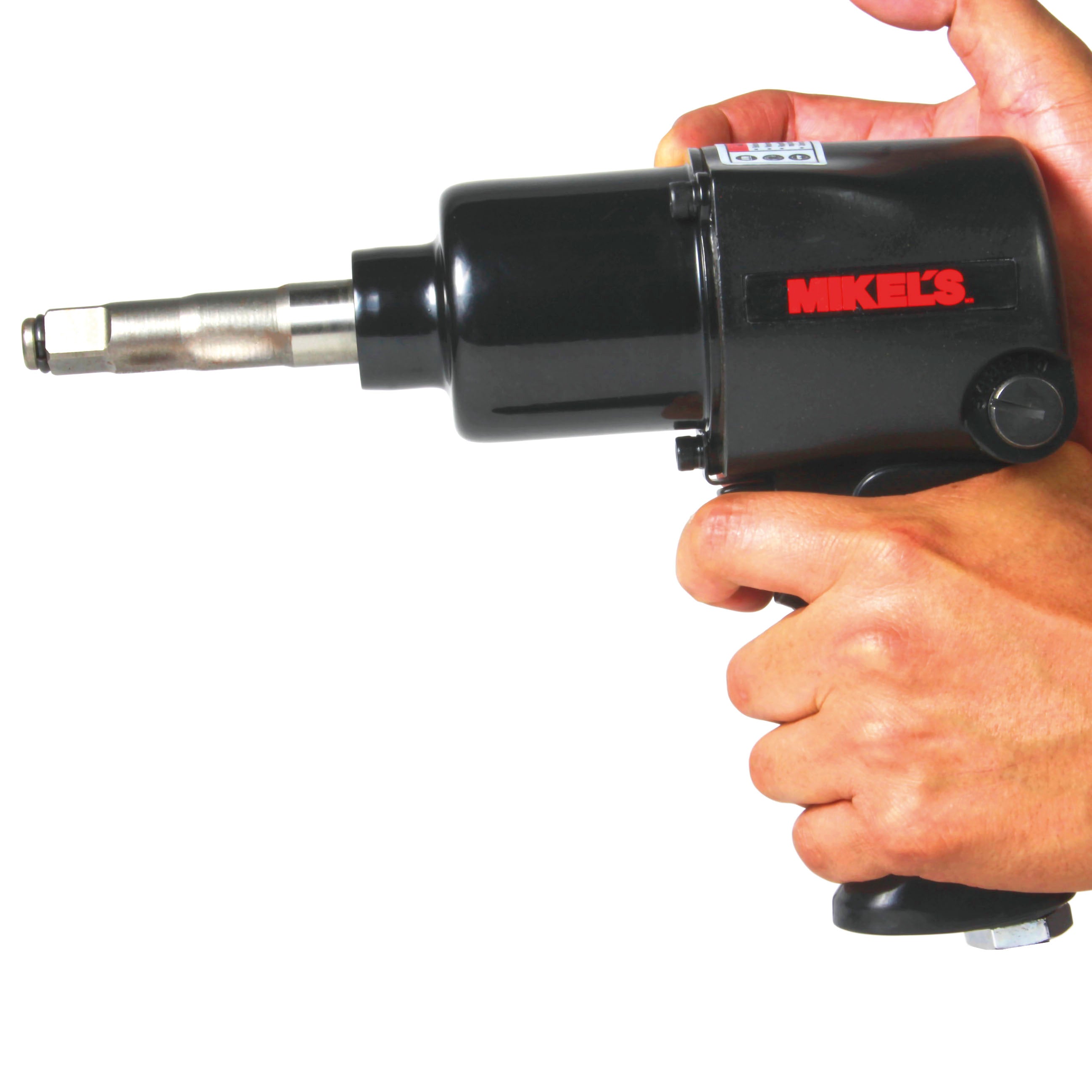 Pistola de impacto neumática vástago largo  (1/2”, 500 lb/ft)