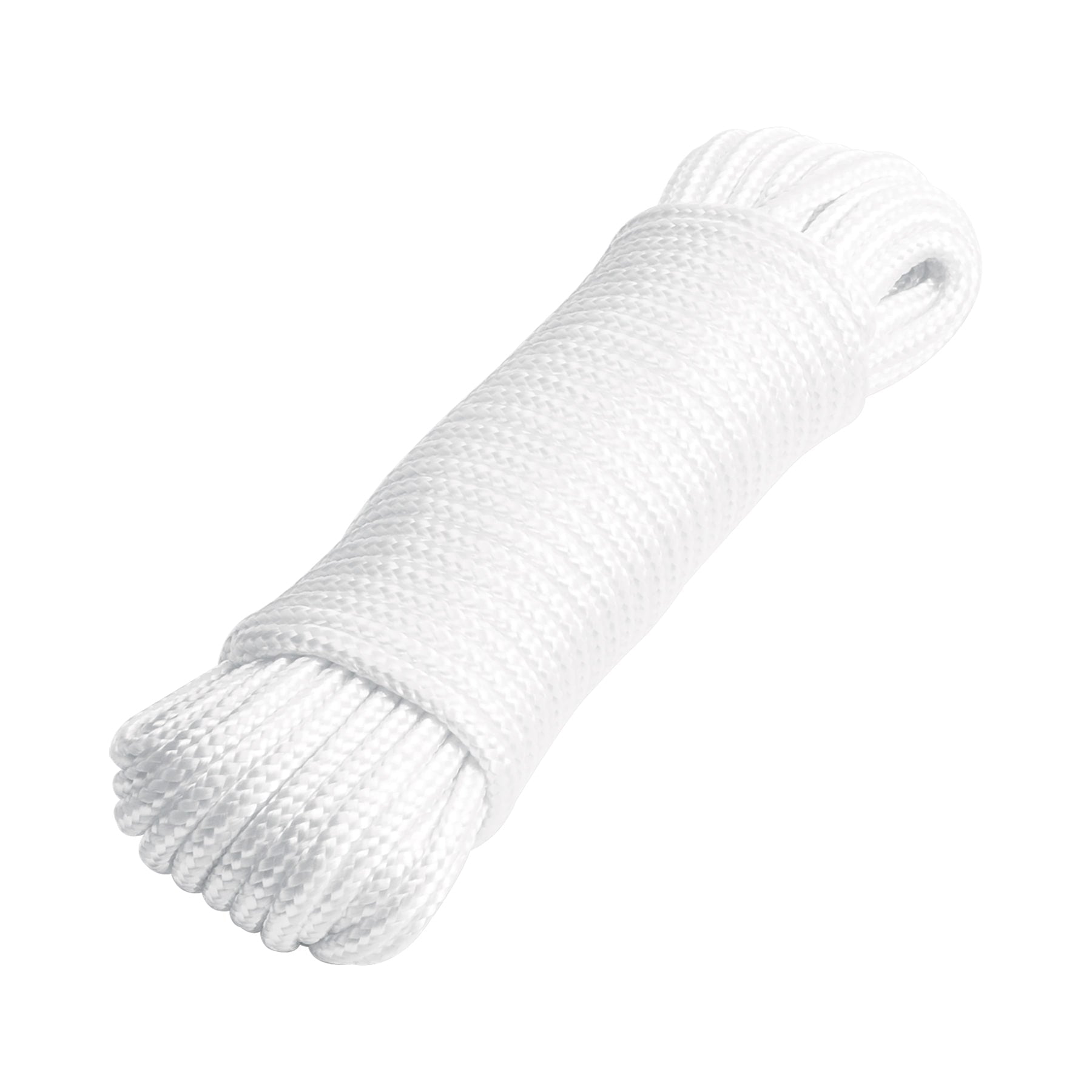 Piola de poliester diamante de 4mmx15m blanca, madeja, FIERO