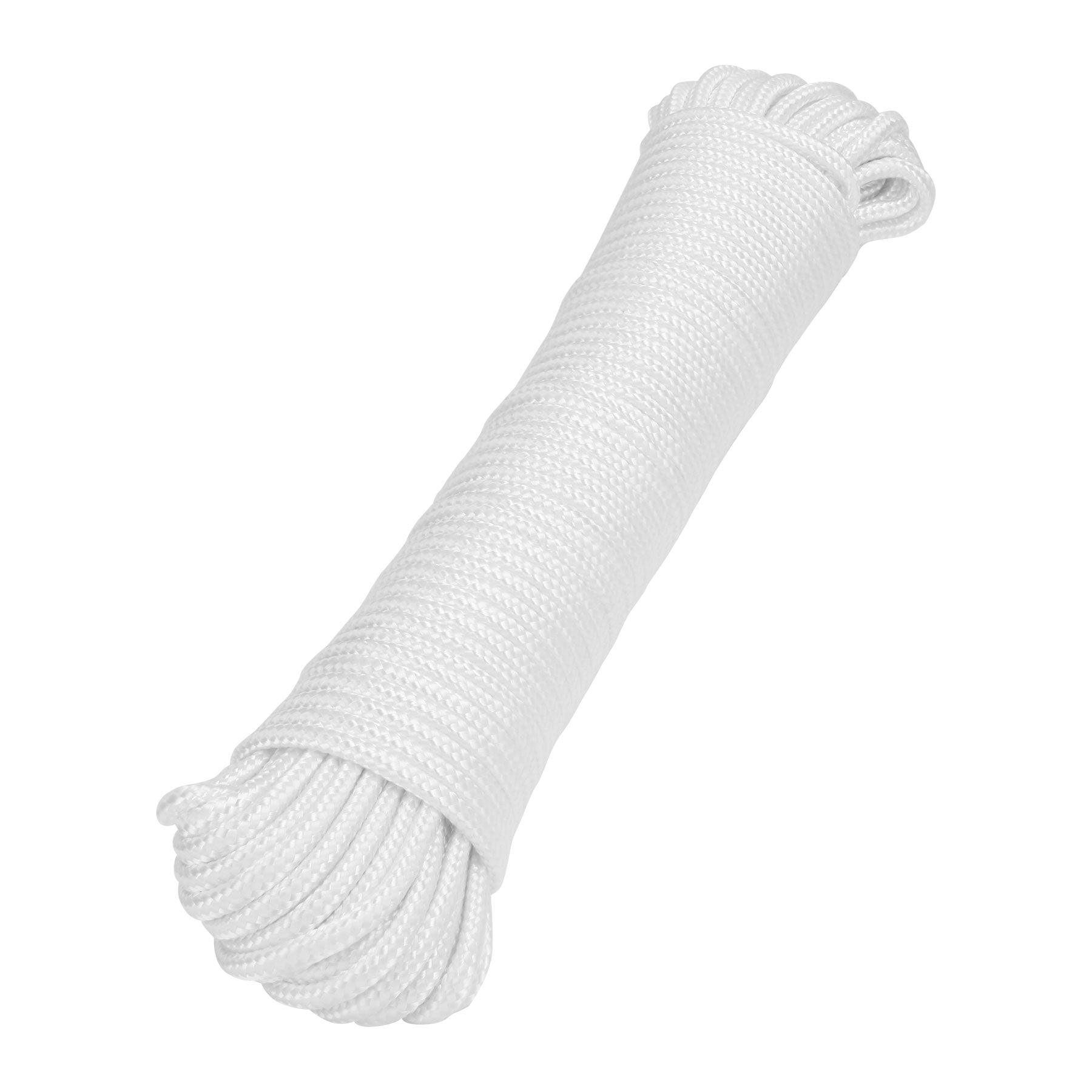 Piola de poliester diamante de 5mmx30m blanca, madeja, FIERO