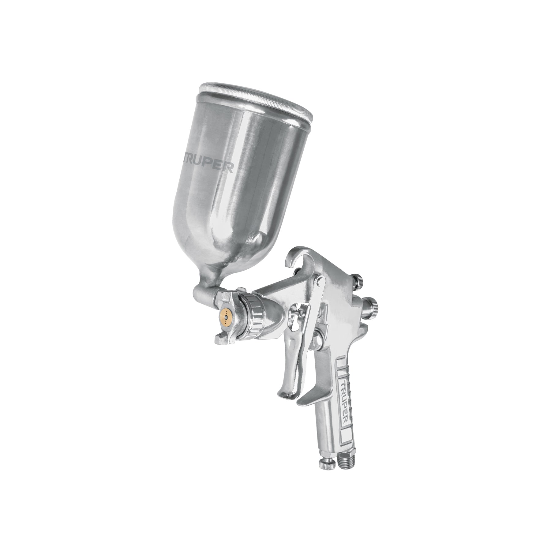 Pistola p/pintarÊgravedad LVMP vaso aluminio, 1.7 mm, Truper