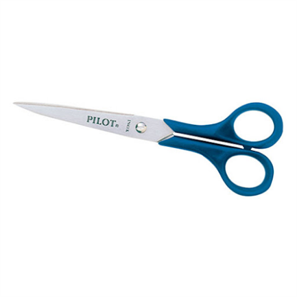 PILOT - TIJERA PILOT ESCOLAR COSTURA PAPEL INOXIDABLE 7"