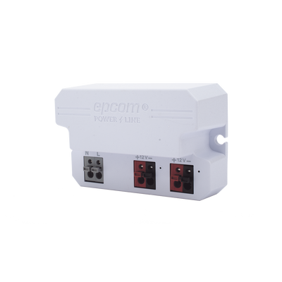EPCOM POWERLINE - Fuente de alimentación /  12 Vcc / 2 Amperes / Terminales de entrada para Vca en 2 pines / 2 salidas para Vcc en 2 pines