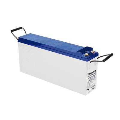 EPCOM POWERLINE - Batería Ciclo Profundo 12V, Terminales Laterales , 100 Ah / AGM-VRLA / Uso en Aplicación Fotovoltaica /Terminales Tipo Tornillo T4