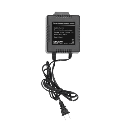 EPCOM POWERLINE - Transformador Industrial para DOMOS y Sistemas de Seguridad de 24 Vca a 100 VA
