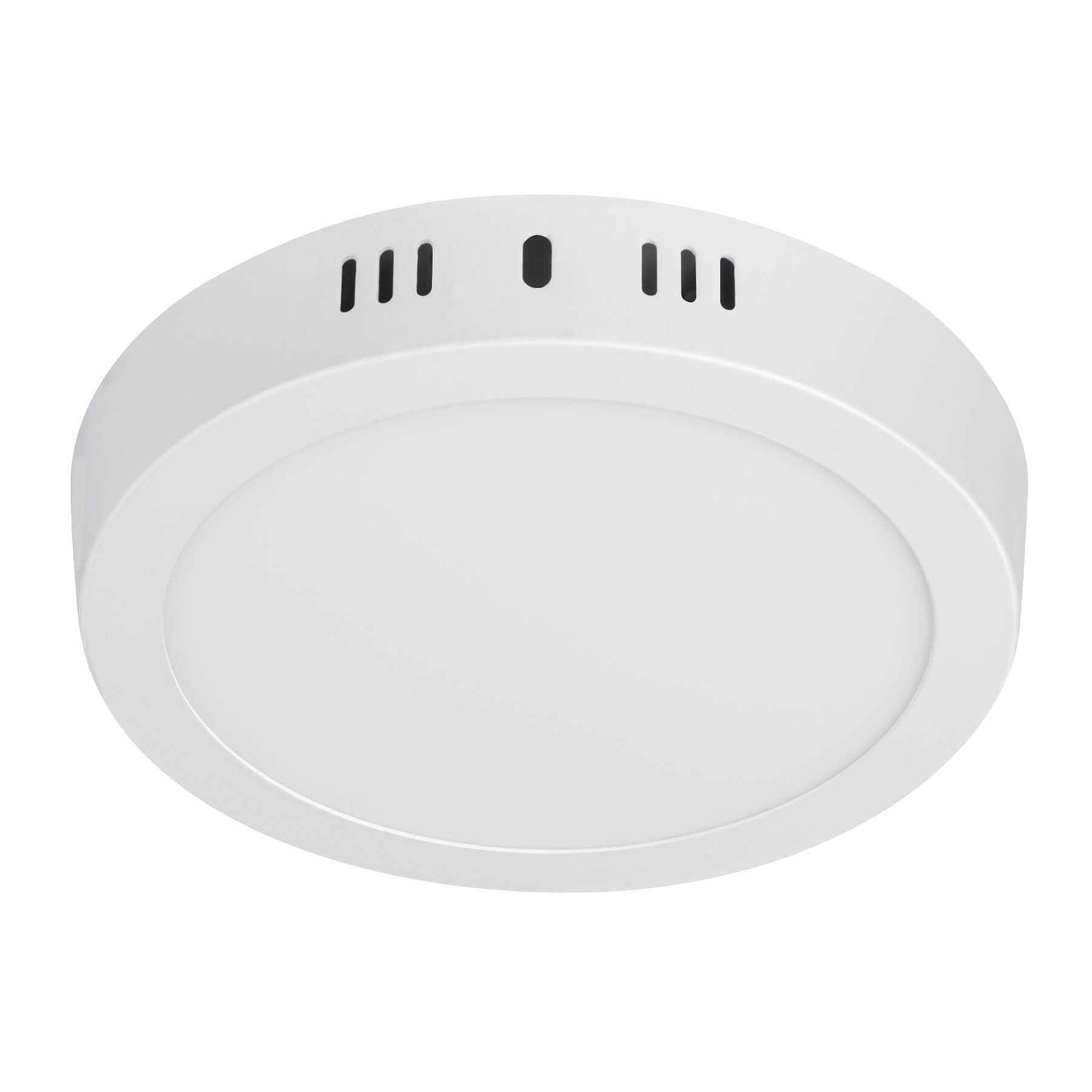 Luminario LED tipo plafon 12 W, redondo, luz de dia, blanco