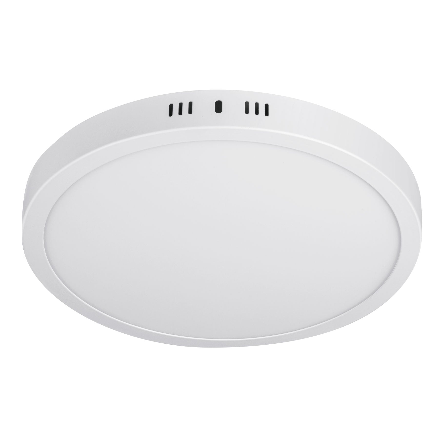 Luminario LED tipo plafon 24 W, redondo, luz de dia, blanco