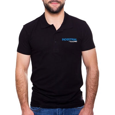 ACCESSPRO - Playera Tipo Polo Color Negro INDUSTRIAL by AccessPRO