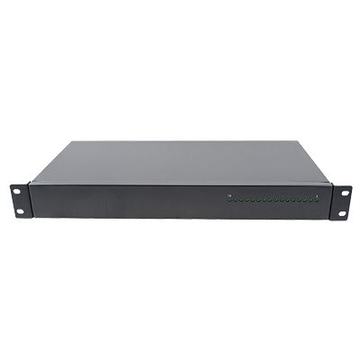 EPCOM POWERLINE - Fuente de poder profesional de 16 Salidas / 24 Vca @ 20 Amper con montaje para rack, voltaje de entrada : 110 Vca