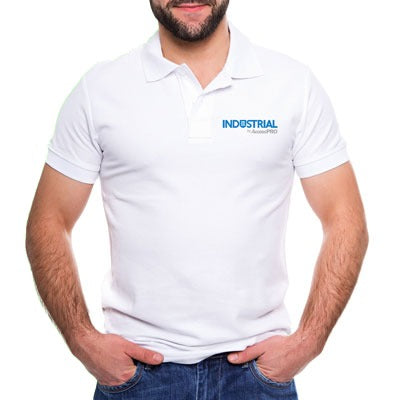 ACCESSPRO - Playera Tipo Polo Color Blanco INDUSTRIAL by AccessPRO