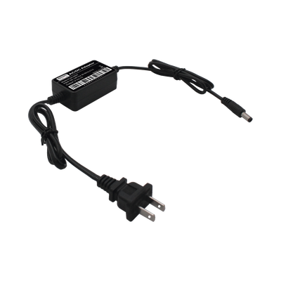 EPCOM POWERLINE - Adaptador de Pared de 12Vcc @ 1 A con cable y clavija Nema 1-15 / 0.5 metros a la toma de alimentación / 0.5 metros a la conexión del dispositivo
