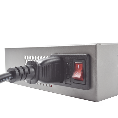 EPCOM POWERLINE - Fuente de alimentación de ALTO RENDIMIENTO de 11 - 15 Vcc @ 6 Amper, con capacidad de 4 a 8 cámaras , con voltaje de entrada de: 85-264 Vca