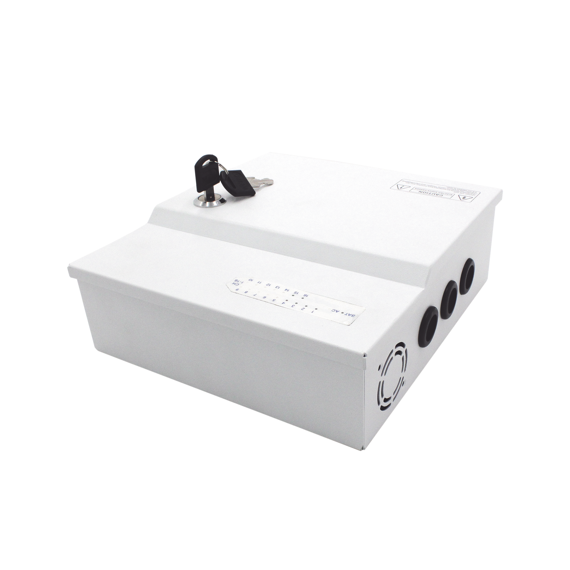 EPCOM POWERLINE - POWER SUPPLY FOR 4K CAMERA 12 V 32 A 16 CH