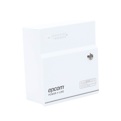 EPCOM POWERLINE - Fuente de Poder / Entrada: 100-240 Vca / Salida: 24 Vca / 20 Amperes / 16 canales