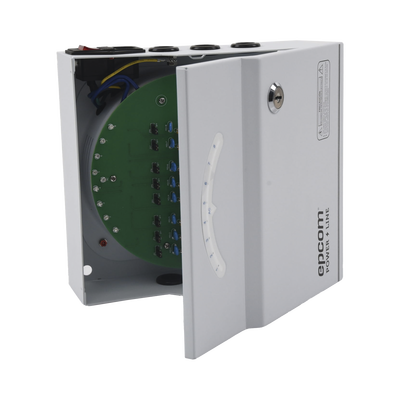 EPCOM POWERLINE - Fuente de Poder Profesional de 24 Vca @ 8 Amper / Soporta 8 Cámaras / Voltaje de Entrada 110 Vca