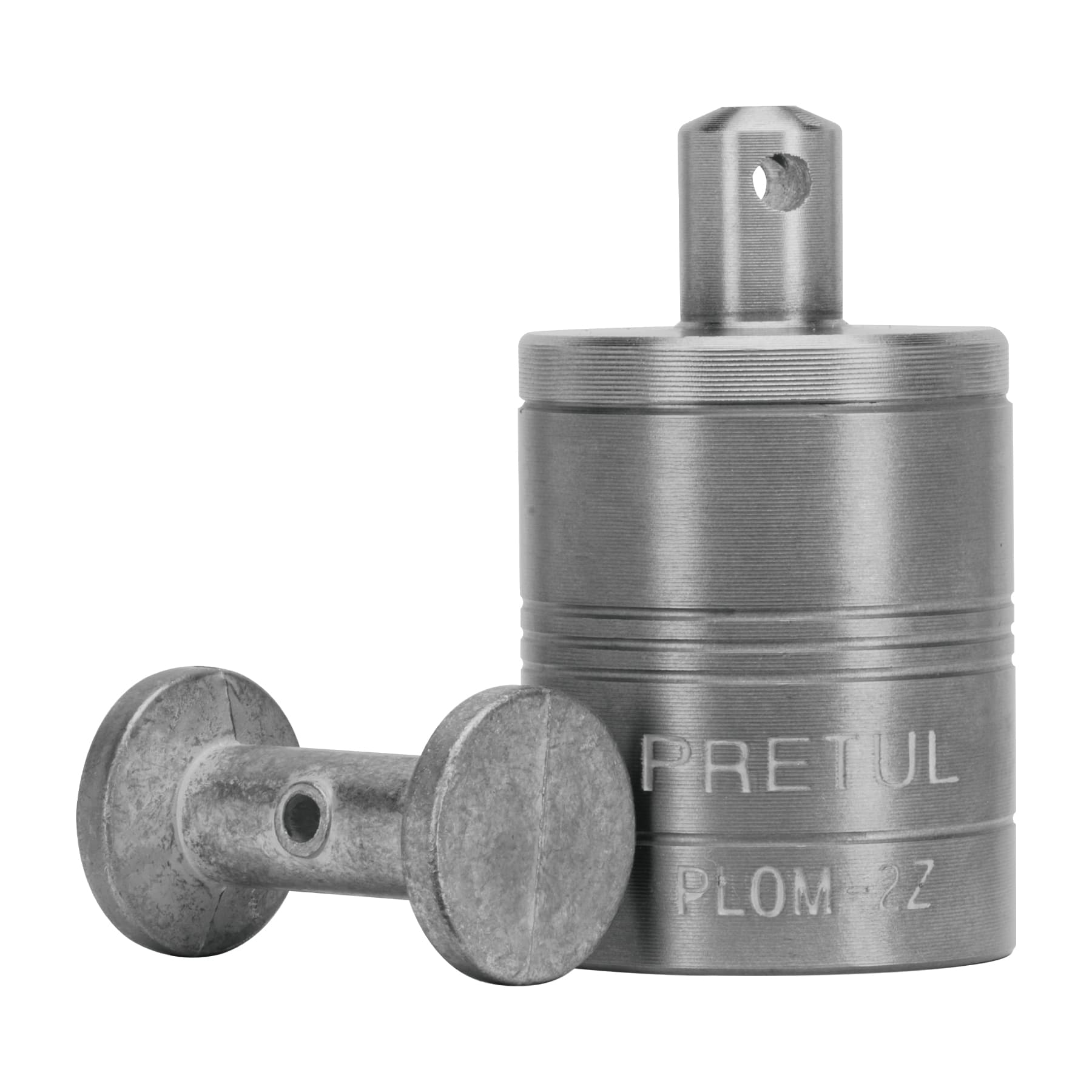 Plomada metalica de 310 g con centro, Pretul