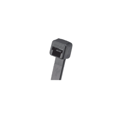 PANDUIT - Cincho de Nylon 6.6 Pan-Ty™, 142mm largo x 2.5mm ancho, Color Negro, Exterior Resistente a Rayos UV, Paquete de 1000pz