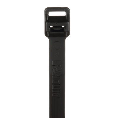 PANDUIT - Cincho de Nylon 6.6, Extra Resistente, 1019mm largo x 12.7mm ancho, Color Negro Exterior, Resistente a Rayos UV, Paquete de 25 Piezas