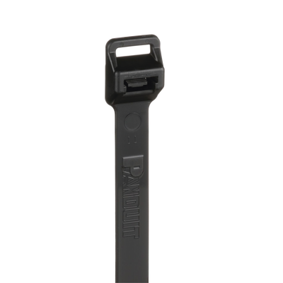 PANDUIT - Cincho de Nylon 6.6, Extra Resistente, 1019mm largo x 12.7mm ancho, Color Negro Exterior, Resistente a Rayos UV, Paquete de 25 Piezas