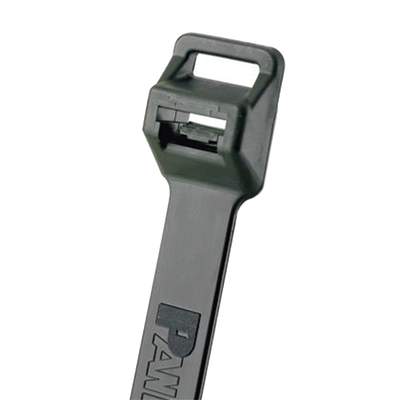 PANDUIT - Cincho de Nylon 6.6, Extra Resistente, 1019mm largo x 12.7mm ancho, Color Negro Exterior, Resistente a Rayos UV, Paquete de 25 Piezas