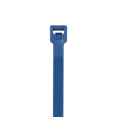 PANDUIT - Cincho Pan-Ty® 203mm largo x 3.4mm ancho, Intermedio de Polipropileno y Metal Detectable, Color Azul Oscuro. 100 Piezas