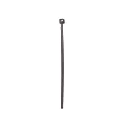 PANDUIT - Cincho de Nylon 6.6 de Bloqueo, 203 mm largo x 2.5mm ancho, Color Negro, Exterior Resistente a Rayos UV, Paquete de 100pz