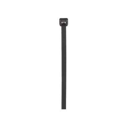PANDUIT - Cincho de Nylon 6.6, Color Negro, 290 mm largo x 3.7mm ancho, sección transversal intermedia, Paquete de 100 piezas