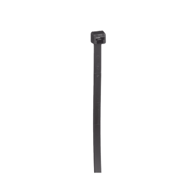 PANDUIT - Cincho de Nylon 6.6, Color Negro, 290 mm largo x 3.7mm ancho, sección transversal intermedia, Paquete de 100 piezas