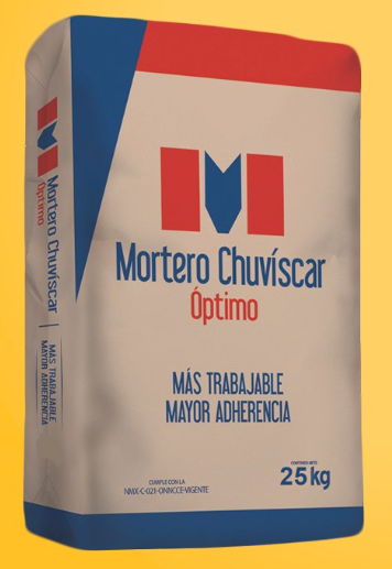 MORTERO CHUVISCAR OPTIMO 25KG