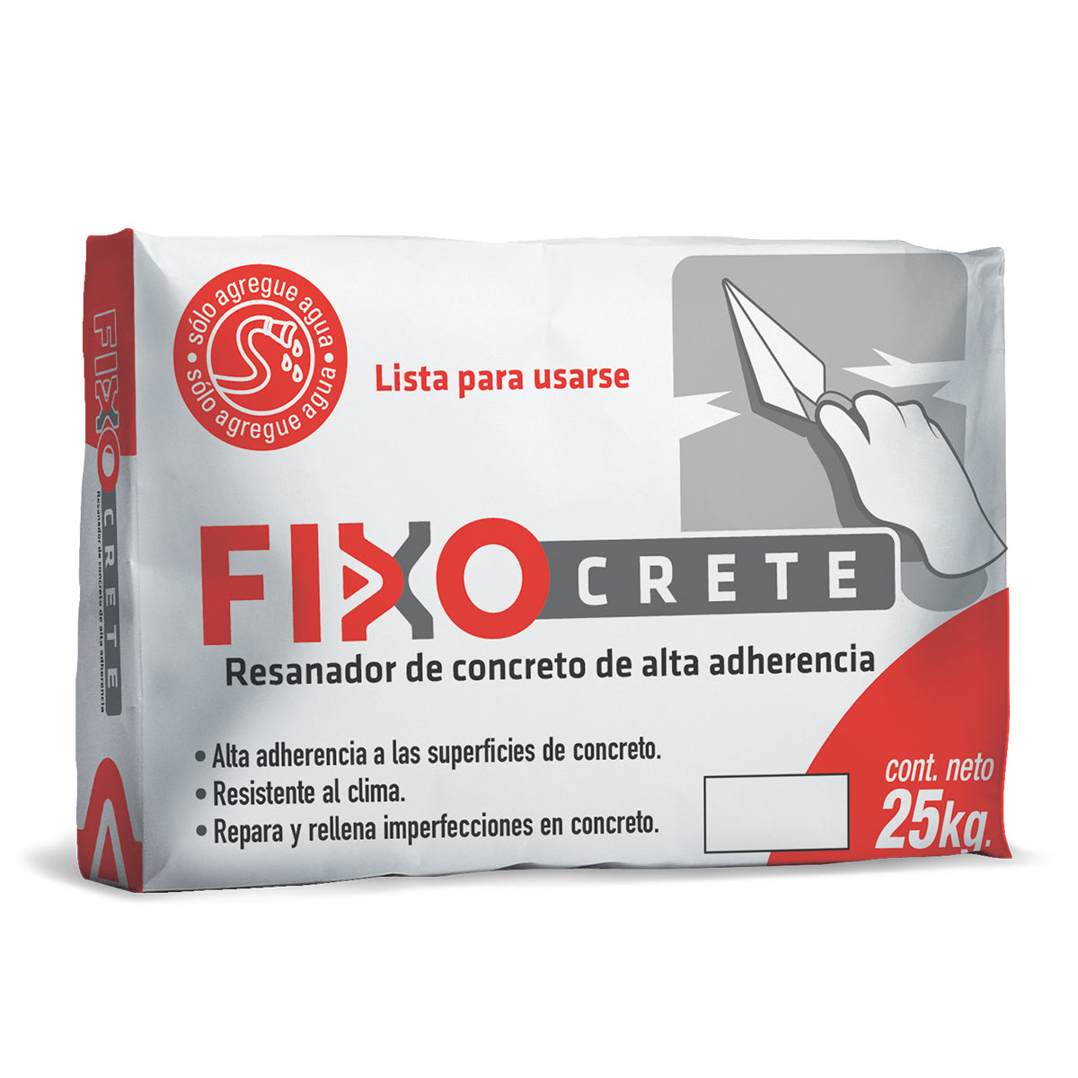 Fixocrete 25 Kg - Construcentro