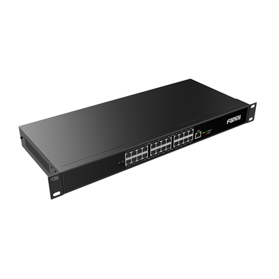 FANVIL - Switch PoE de 2 Hilos para telefonos Fanvil X303-2 , 24 puertos RJ11