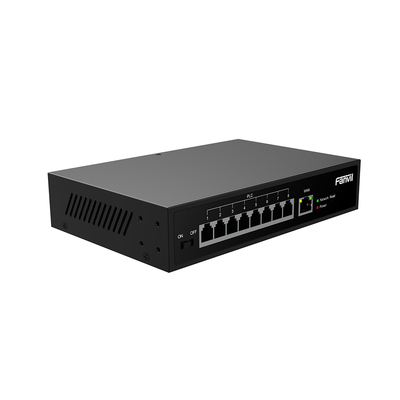 FANVIL - Switch PoE de 2 Hilos para telefonos Fanvil X303-2 , 8 puertos RJ11