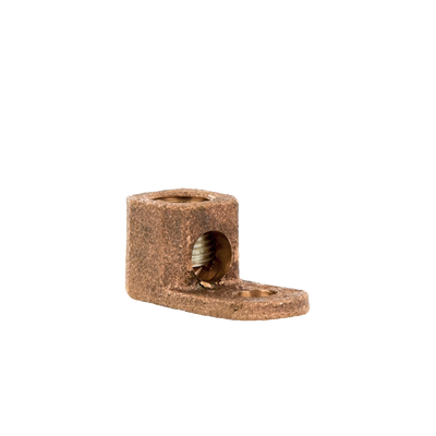 PANDUIT - Terminal Tipo Lengüeta Recta de Cobre, Cal. 8 a 1/0 AWG,  Orificio para perno de 5/16" (7.9mm)