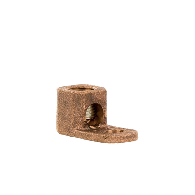 PANDUIT - Terminal Tipo Lengüeta Recta de Cobre, Cal. 8 a 1/0 AWG,  Orificio para perno de 5/16" (7.9mm)