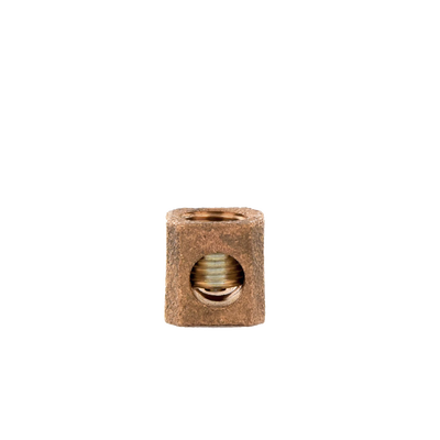 PANDUIT - Terminal Tipo Lengüeta Recta de Cobre, Cal. 8 a 1/0 AWG,  Orificio para perno de 5/16" (7.9mm)