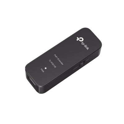 TP-LINK - Extensor PoE 802.3 af/at / 2 puerto 10/100 Mbps / Plug and Play / Salida PoE Hasta 20W / Extensor Hasta 250 Metros