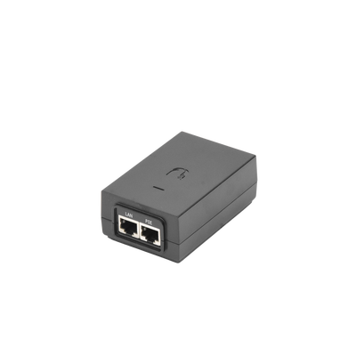 UBIQUITI - Adaptador PoE Ubiquiti de 24 VDC, 1.0 A con puerto Gigabit