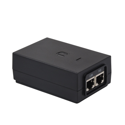 UBIQUITI - Adaptador PoE Ubiquiti de 24 VDC, 1.25 A con puerto Gigabit