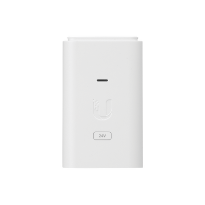 UBIQUITI - Adaptador PoE Ubiquiti Gigabit de 24 VDC, 0.3 A