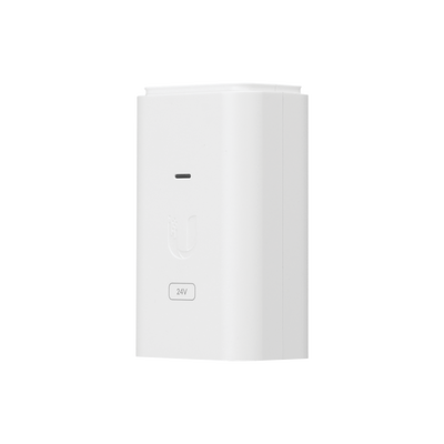 UBIQUITI - Adaptador PoE Ubiquiti Gigabit de 24 VDC, 0.3 A