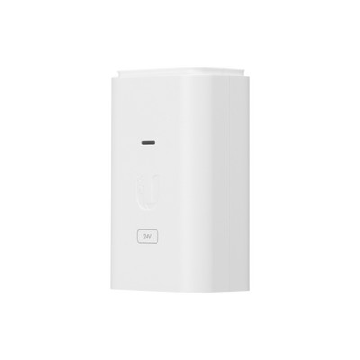 UBIQUITI - Adaptador PoE Ubiquiti Gigabit de 24 VDC, 0.3 A