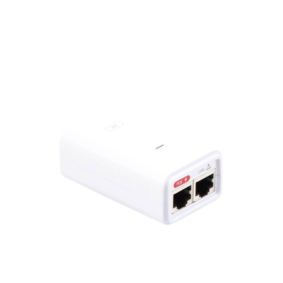 UBIQUITI - Adaptador PoE Ubiquiti Gigabit de 24 VDC, 0.3 A