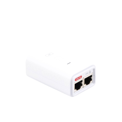 UBIQUITI - Adaptador PoE Ubiquiti Gigabit de 24 VDC, 0.3 A